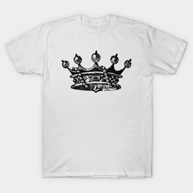 Royal Crown | Vintage Crown | T-Shirt by Eclectic At Heart